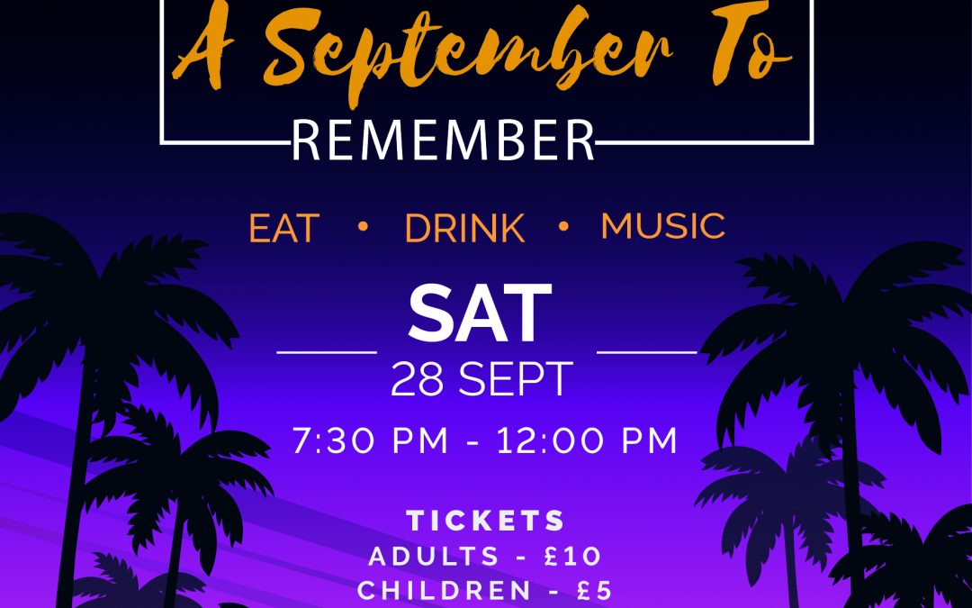 A September to Remember – Tickets on Sale Now!